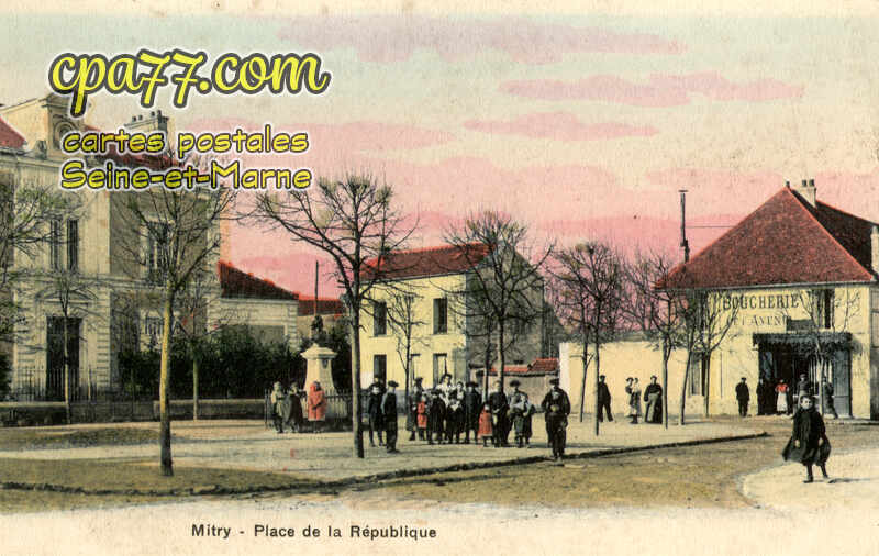 Mitry Mory (Seine-et-Marne) - Place de la République