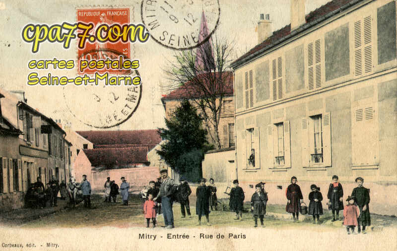 Mitry Mory (Seine-et-Marne) - Entrée – Rue de Paris