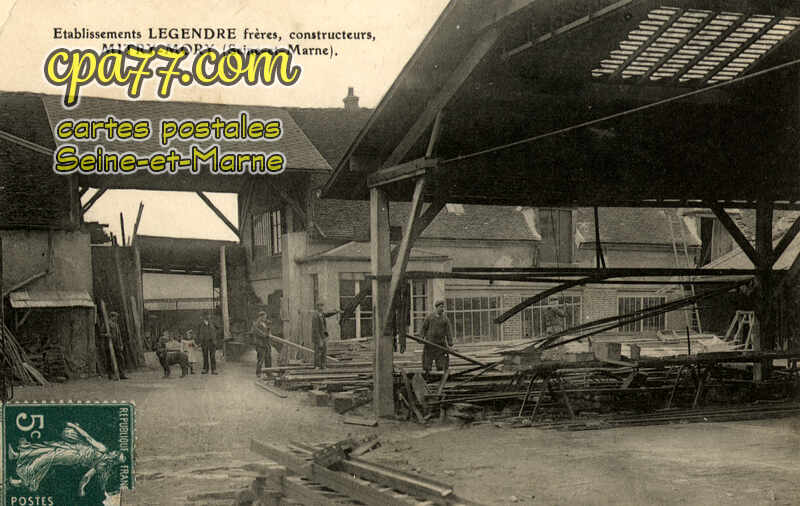 Mitry Mory (Seine-et-Marne) - Etablissements Legendre frères, constructeurs