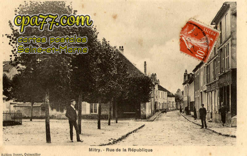 Mitry Mory (Seine-et-Marne) - Rue de la République