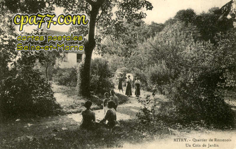 Mitry Mory (Seine-et-Marne) - Quartier de Romenois – Un Coin de jardin