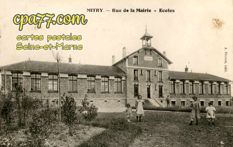 Mitry Mory (Seine-et-Marne) - Rue de la Mairie – Ecoles