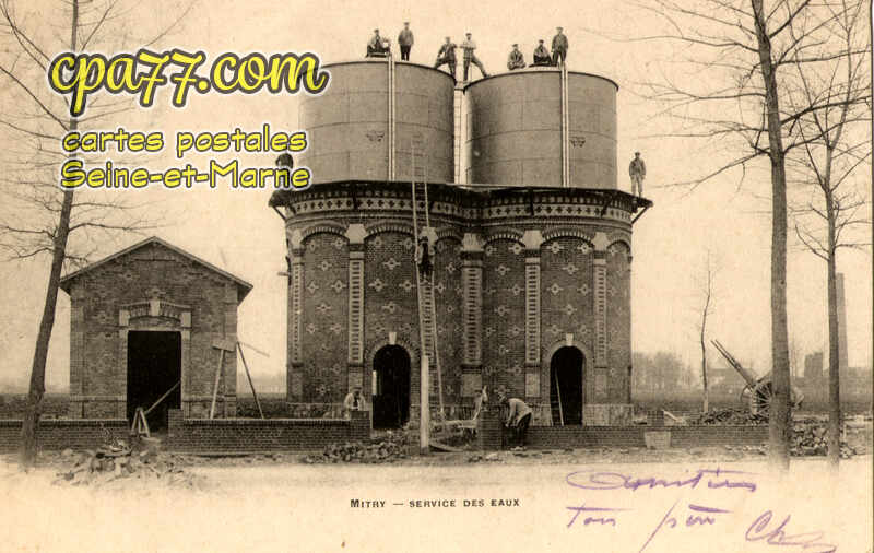 Mitry Mory (Seine-et-Marne) - Service des eaux