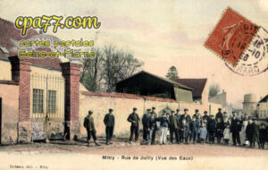 Mitry Mory (Seine-et-Marne) - Rue de Juilly (Vue des Eaux)