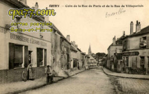 Mitry Mory (Seine-et-Marne) - Coin de la Rue de Paris et de la Rue de Villeparisis