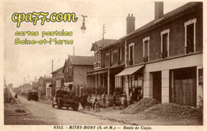 Mitry Mory (Seine-et-Marne) - Route de Claye.