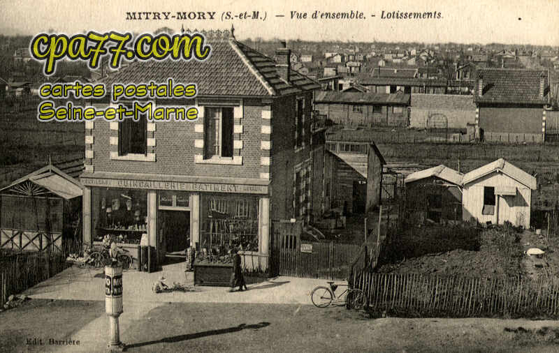 Mitry Mory (Seine-et-Marne) - Vue d&rsquo;Ensemble – Lotissements