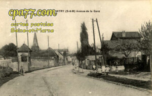 Mitry Mory (Seine-et-Marne) - Avenue de la Gare