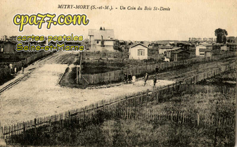 Mitry Mory (Seine-et-Marne) - Un coin du Bois St-Denis