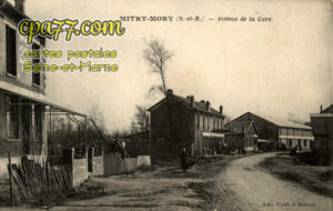Mitry Mory (Seine-et-Marne) - Avenue de la Gare