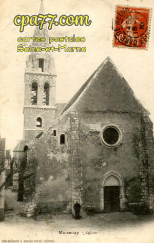 Moisenay (Seine-et-Marne) - Eglise