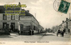 Moissy Cramayel (Seine-et-Marne) - Avenue de la Gare
