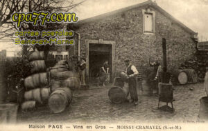 Moissy Cramayel (Seine-et-Marne) - Maison Page -Vins en gros