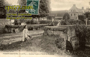 Moissy Cramayel (Seine-et-Marne) - Anciens fossés et ferme de Cramayel