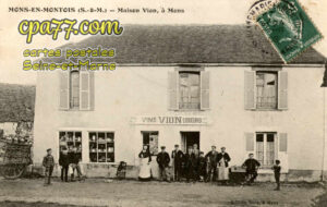 Mons En Montois (Seine-et-Marne) - Maison Vion, à Mons