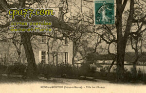 Mons En Montois (Seine-et-Marne) - Villa Les Champs