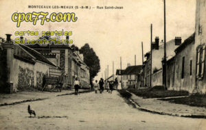 Montceaux Lès Meaux (Seine-et-Marne) - Rue Saint-Jean