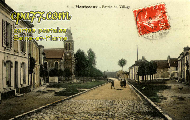 Montceaux Lès Meaux (Seine-et-Marne) - Entrée du Village