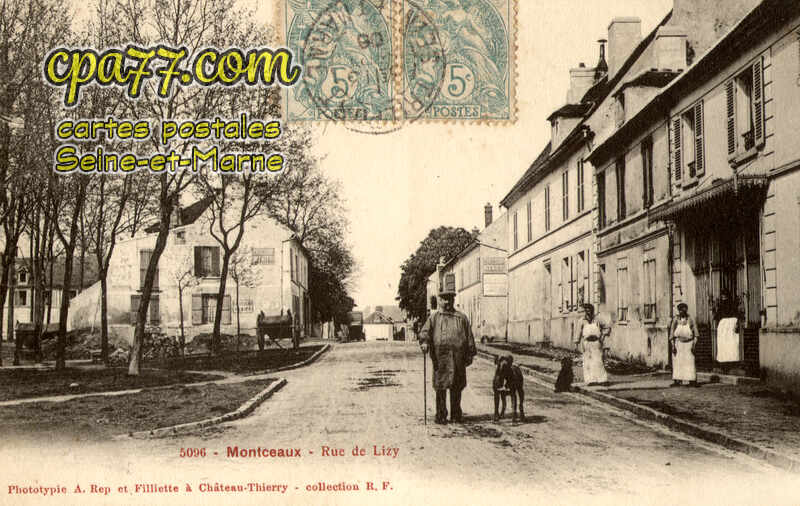 Montceaux Lès Meaux (Seine-et-Marne) - Rue de Lizy