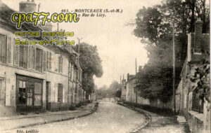 Montceaux Lès Meaux (Seine-et-Marne) - La Rue de Lizy