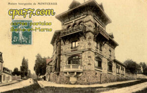 Montceaux Lès Meaux (Seine-et-Marne) - Maison bourgeoise de Montceaux