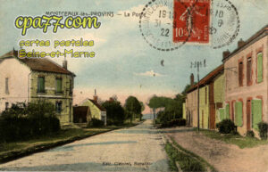 Montceaux Lès Provins (Seine-et-Marne) - La Poste