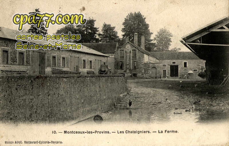 Montceaux Lès Provins (Seine-et-Marne) - Les Chataigniers – La Ferme