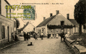 Montceaux Lès Provins (Seine-et-Marne) - Rue d&rsquo;En Haut