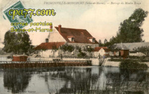 Moncourt Fromonville (Seine-et-Marne) - Barrage du Moulin Rouge