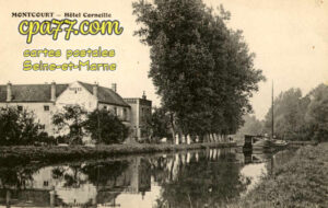 Moncourt Fromonville (Seine-et-Marne) - Hôtel Corneille – Le Canal