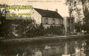 Moncourt Fromonville (Seine-et-Marne) - Le Canal