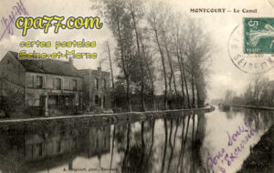 Moncourt Fromonville (Seine-et-Marne) - Le Canal