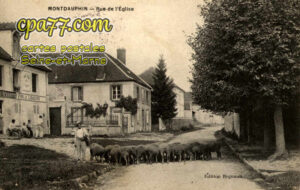Montdauphin (Seine-et-Marne) - Rue de l&rsquo;Eglise