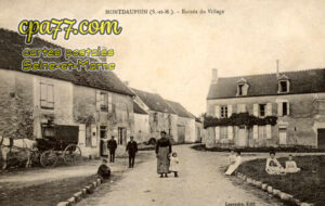 Montdauphin (Seine-et-Marne) - Entrée du Village