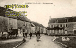 Montdauphin (Seine-et-Marne) - Entrée du Village