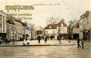 Montereau Fault Yonne (Seine-et-Marne) - Place aux Blés