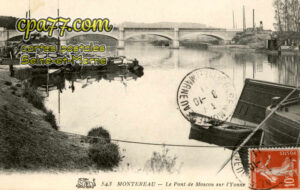 Montereau Fault Yonne (Seine-et-Marne) - Le Pont de Moscou sur l&rsquo;Yonne