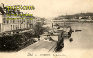 Montereau Fault Yonne (Seine-et-Marne) - Le Quai de Seine