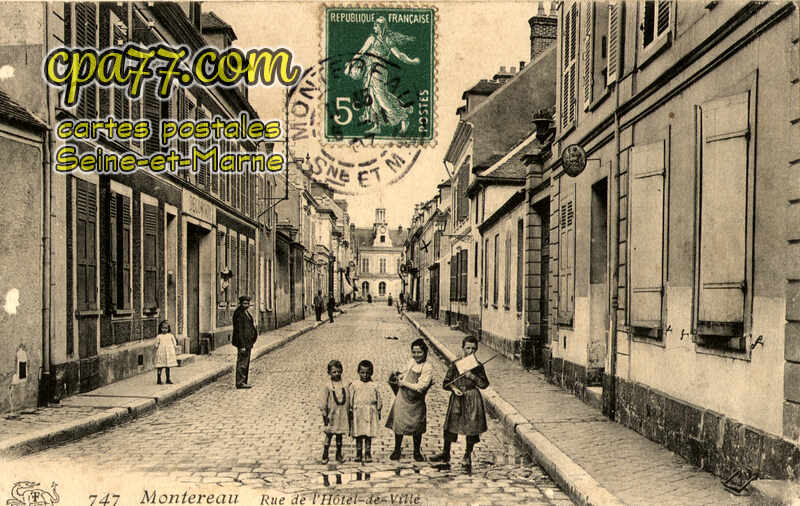 Montereau Fault Yonne (Seine-et-Marne) - Rue de l&rsquo;Hôtel de Ville