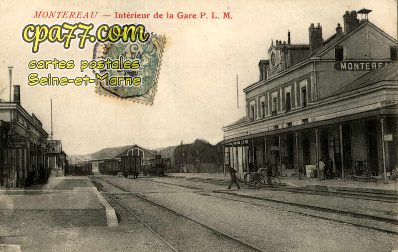 Montereau Fault Yonne (Seine-et-Marne) - Intérieur de la gare