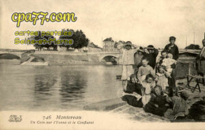 Montereau Fault Yonne (Seine-et-Marne) - Un coin sur l&rsquo;Yonne et le Confluent