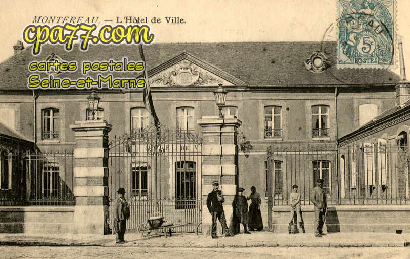 Montereau Fault Yonne (Seine-et-Marne) - L&rsquo;Hôtel de Ville