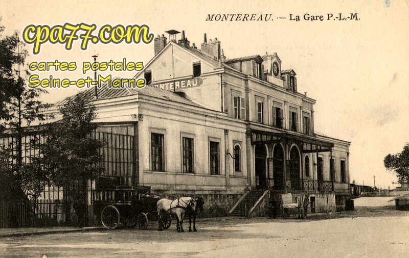 Montereau Fault Yonne (Seine-et-Marne) - La Gare