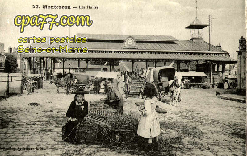 Montereau Fault Yonne (Seine-et-Marne) - Les Halles (en l&rsquo;état)