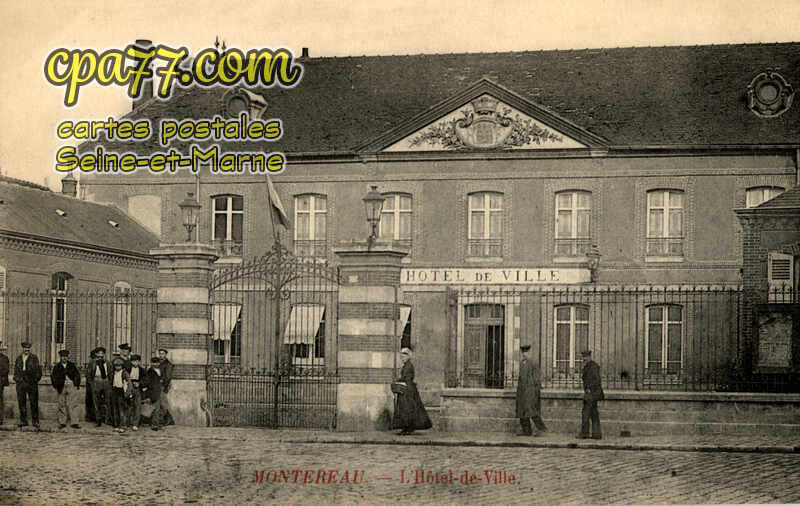 Montereau Fault Yonne (Seine-et-Marne) - L&rsquo;Hôtel de Ville