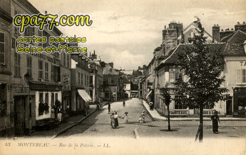Montereau Fault Yonne (Seine-et-Marne) - Rue de la Poterie
