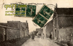 Montereau Sur Le Jard (Seine-et-Marne) - Grande Rue