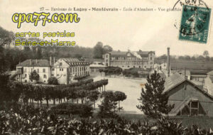 Montévrain (Seine-et-Marne) - Environs de Lagny-Montévrain – Ecole d&rsquo;Alembert – Vue générle