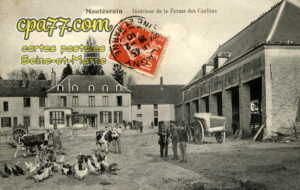 Montévrain (Seine-et-Marne) - Intérieur de la Ferme des Corbins