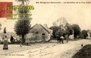Montgé En Goële (Seine-et-Marne) - Le Carrefour de la Tour Eiffel